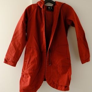 Red Jacket/Trench, women, XS.